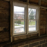Wood rot all around the front window