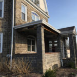 The real porch starts to emerge