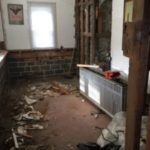 Removal of the 6' cast iron radiator