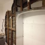 Starting to expose the original window opening